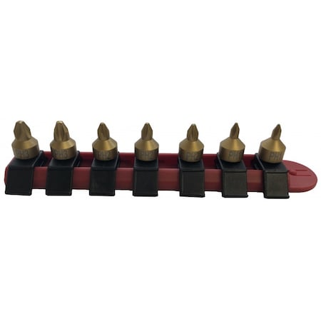 Cta Manufacturing Corp SUPER STUBBY PHILLIPS BIT SET 7PC CTA9770